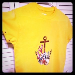 Shirts for ladies with anchor design